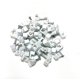 thumbnail image 4 of Bridas de plástico blancas para cables eléctricos con clips para cables, teléfono, Internet y TV, 50 unidades, 10 mm, 4 of 4