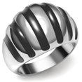 thumbnail image 1 of Bague en Acier Inoxydable Très Polie Sans Placage Sans Stone, Taille 7, 1 of 1