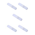 thumbnail image 2 of Maytalsory Tooth Brush Toothpaste Storage Box with Lid Portable Smooth Cases Chopsticks Forks Organizer Travel Office Party Transparent White 5Set, 2 of 6
