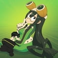 thumbnail image 5 of UniVersus My Hero Academia: Girl Power- Tsuyu Asui Playmat - 24 x 14" Neoprene Mat, Tabletop Card Game Accessory, UVS Games, Officially Licensed, 5 of 6
