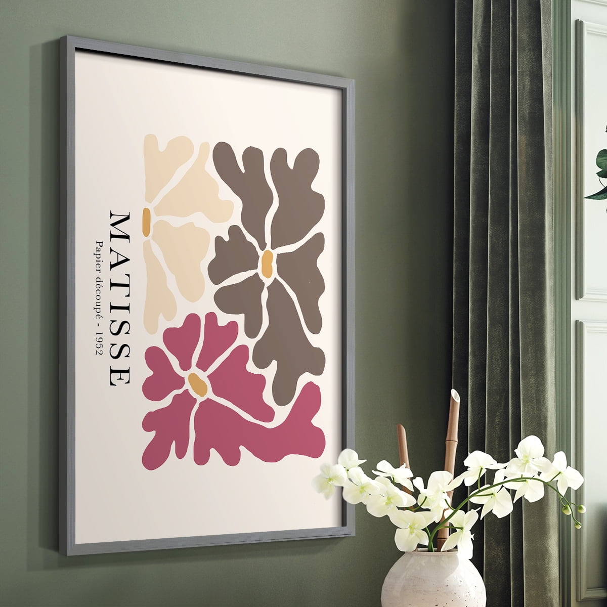 Matisse CCXLVIII in Solid Wood 8 x 10 Framed Print
