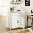 thumbnail image 2 of Yeshouse Kitchen Storage Cabinet, Contemporary Sideboard with Adjustable Shelves & Spacious Drawer for Bathroom, Entryway, 2 of 7