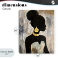 thumbnail image 4 of Stupell Industries Art Deco Elegant Fashion Silhouette Canvas Art, 16 x 20, by Lauren Luna, 4 of 8