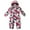 Red, variant on Odeerbi Baby Boy Girl Clothes Toddler Jumpsuit Outfit Thicken Print Waterproof Keep Warm Detachable Hood 2025 Casual One-piece Ski Mountaineering Suit White