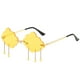 thumbnail image 2 of Gafas de Sol Sin Montura con Borla en la Nube Tonos Amarillo Sunnimix, 2 of 8