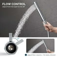 thumbnail image 4 of Shower Flow Water Valve  Brass Shut Off Valve for Hand Shower  RV Hose Flow Restrictor  Chrome, 4 of 9