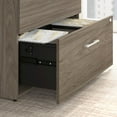thumbnail image 5 of Office 500 72W Adjustable Desk with Storage in Modern Hickory - Engineered Wood, 5 of 8