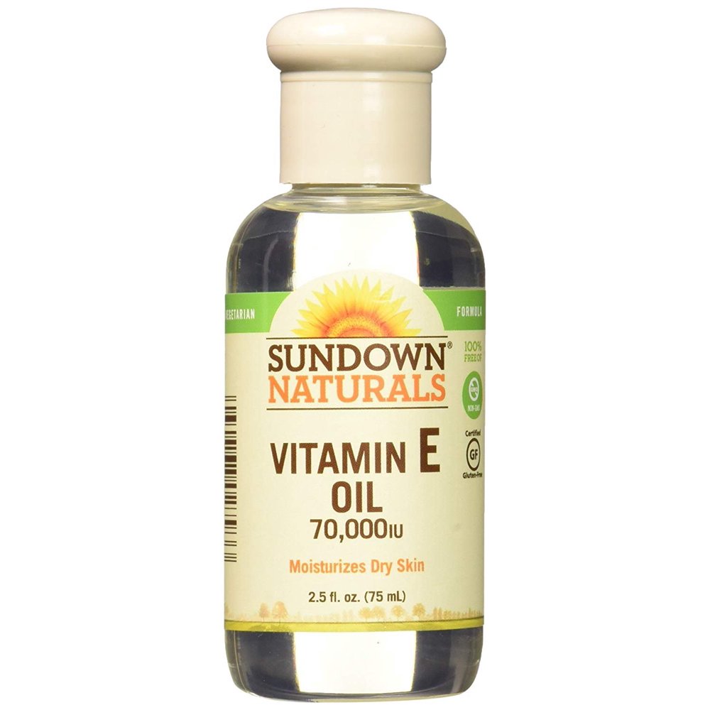 Sundown Pure Vitamin E Oil 70,000 IU by Sundown Naturals,2.5 Fl Oz(Pack