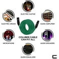 thumbnail image 4 of Coluber Cable 3-Pin Male to Female Balanced XLR Cable Audio Interface 35ft, 4 of 6