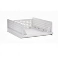 thumbnail image 1 of Cesta de almacenamiento plegable para armario, con compartimentos para cajones, apilable, organizador de ropa, 33 x 43 x 14 cm (13,0 x 16,9 x 5,5 pulgadas), 1 of 5