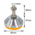 thumbnail image 2 of Wolfride Pies niveladores para máquina Nivelador de patas ajustable con rosca M10 de alta resistencia para máquina de banco de trabajo (2 piezas), 2 of 4