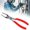 Red, variant on HomiTools Replace The Relay Removal Pliers for and with The Plate Removal Pliers Tool Maximum Opening Auto Metal Relay and Remover Tool Red