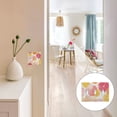 thumbnail image 7 of Yayeee Toggle Light Switch Wall Plate 3-Gang 6.37"x4.48" Decorative Outlet Cover, Pink Floral Orange, 7 of 7