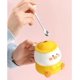 thumbnail image 5 of JM Taza divertida de pato amarillo, taza linda 3D, taza de café de cerámica con cuchara y tapa, taza kawaii, taza de animal para té con leche capuchino, taza para mujeres y niñas, lindos regalos de cumpleaños de Navidad JM, 5 of 5