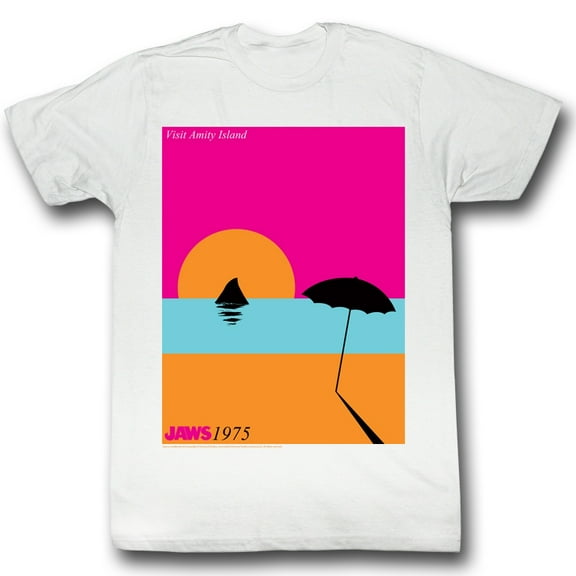 Jaws Movies Visiting Adult Short Sleeve T Shirt