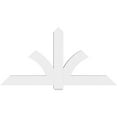 thumbnail image 2 of 72"W x 36"H x 4"D x 6"F, 12/12 Pitch, Redmond Architectural Grade PVC Gable Bracket, 2 of 8