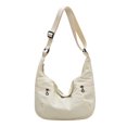 thumbnail image 1 of Bolso Lienzo Nylon Elegante para Mujeres (beige), 1 of 9