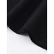 thumbnail image 4 of Camiseta gráfica divertida de Will Wood: "Por si acaso lo logro", 100 % algodón, negra, informal, para hombre, ideal para fiestas, actividades al aire libre y ropa informal., 4 of 6