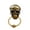 A001- Brown, variant on Halloween Door Decorations Animated 12 Inch Skeleton Door Knocker for Front Door Halloween Decor Spooky Goth Decoration Gift for Halloween Parties Outdoor Halloween Decorations