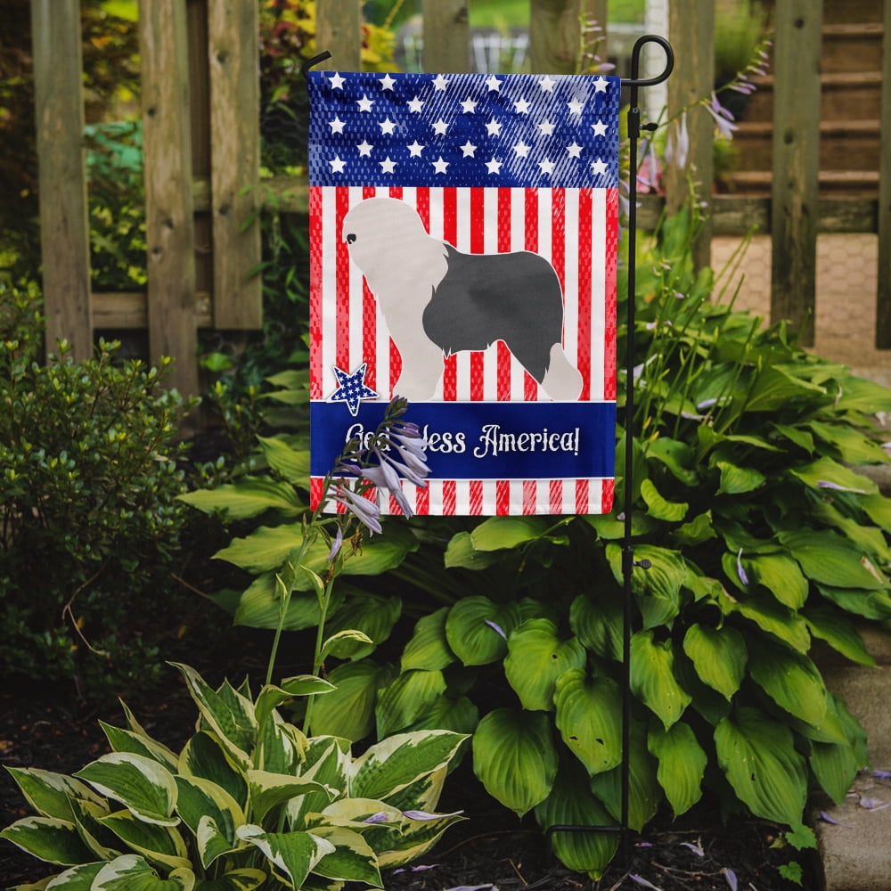 Old English Sheepdog Bobtail American Garden Flag