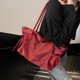 thumbnail image 5 of Bolsas para mujeres hombro de hombro grande platado emplatado bota de bacilo, 5 of 6