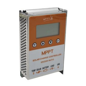 Contrôleur De Charge Solaire MPPT 100A 12V/24V – Double USB, Écran LCD, Y&H Pour Panneaux Solaires Batterie Plomb / Lithium