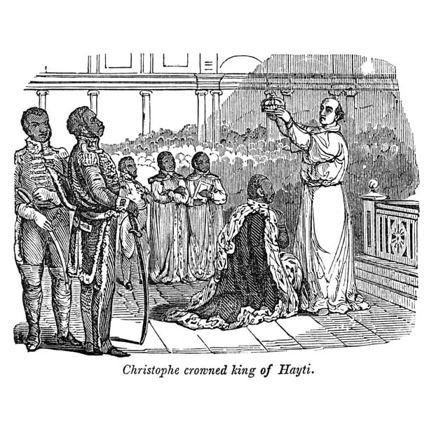 Henri Christophe 1767 10 Nking Of Haiti 1811 10 Christophe S Coronation As King Of Haiti In 1811 Wood Walmart Com Walmart Com