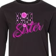 thumbnail image 4 of Inktastic Big Sister with Polka Dots Long Sleeve Youth T-Shirt, 4 of 5