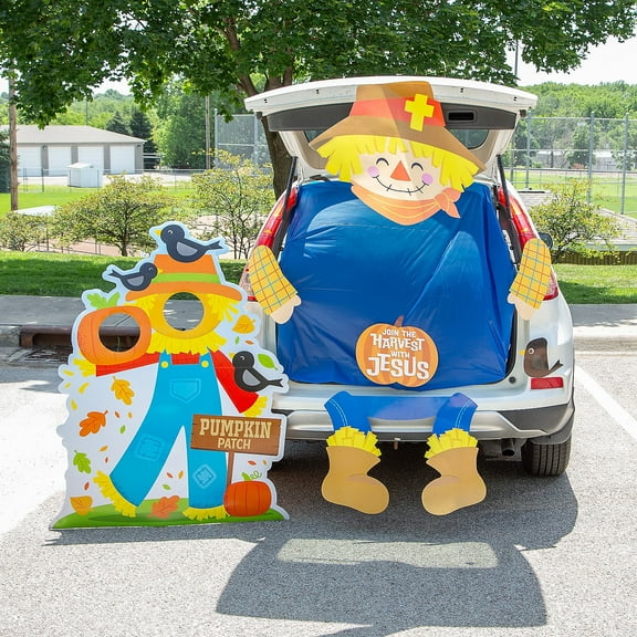 Fun Express Deluxe Religious Harvest with Jesus Trunk-or-Treat Decorating Kit - 7 Piece