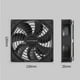 thumbnail image 2 of Ventilador de Chasis FLhrweasw 120 mm Rodamiento Hidráulico PWM 4 Pines, 2 of 6