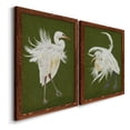 thumbnail image 3 of Heron Plumage I - Premium Framed Canvas 2 Piece Set - Ready to Hang, 3 of 7