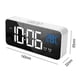 thumbnail image 3 of Despertador De Música Led, Despertador Digital, Reloj De Escritorio, Luz De Despertador, Pantalla Electrónica De Temperatura De Gran Tiempo, Reloj Despertador Led De Mesa sonducket HA017532-00, 3 of 7