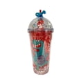 thumbnail image 1 of Vaso Botella de Agua Infantil De Plastico Figura Dinosaurio Con Led Rojo 450 ml, 1 of 3