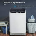 KUPPET FullAutomatic 13lbs Portable Washing Machine/pinner W/Drain