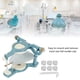 thumbnail image 2 of 9 in 1 Dental Lab Large Size Full Mouth Adjustable Magnetic Articulator Equipment, 2 of 5