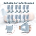 thumbnail image 4 of 6 rodilleras antideslizantes para gatear para bebés y calcetines antideslizantes para bebés, Protector de rodilla para niños pequeños, 4 of 5