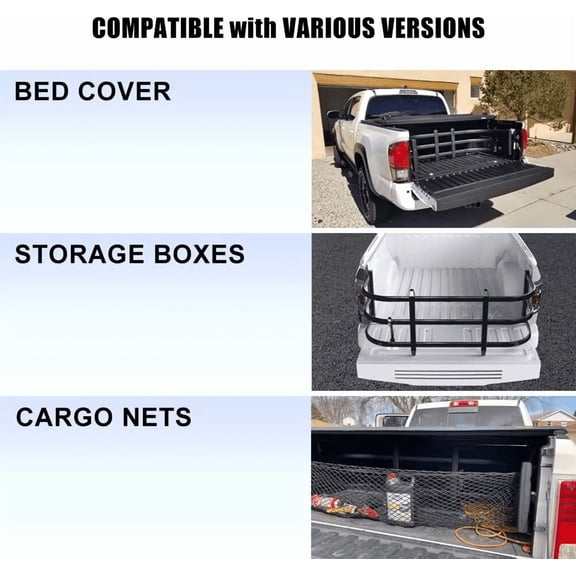 Truck Bed Extender for F150 F250,Silverado Sierra Ram 1500 2500HD,Tundra,Titan