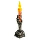 thumbnail image 1 of Vela de decoración de Halloween de plástico para decoración navideña (naranja) Tmvgtek Iluminación del hogar multifuncional, 1 of 4