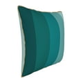 thumbnail image 2 of Xecao Teal Color Print Soft Velvet Decorative Throw Pillow Covers, Square Cushion Cases for Bed, Sofa, Living Room, Car, and Indoor Outdoor Use-20"x20", 2 of 8