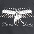 thumbnail image 3 of CafePress - Swan Lake Long Sleeve Dark T Shirt - Long Sleeve Dark T-Shirt, 3 of 4