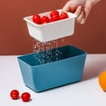 thumbnail image 3 of Lazy Double-Layer Fruit Basket Household Plastic Candy Box Creative Kitchen Living Room Eating Melon Seed, 3 of 6