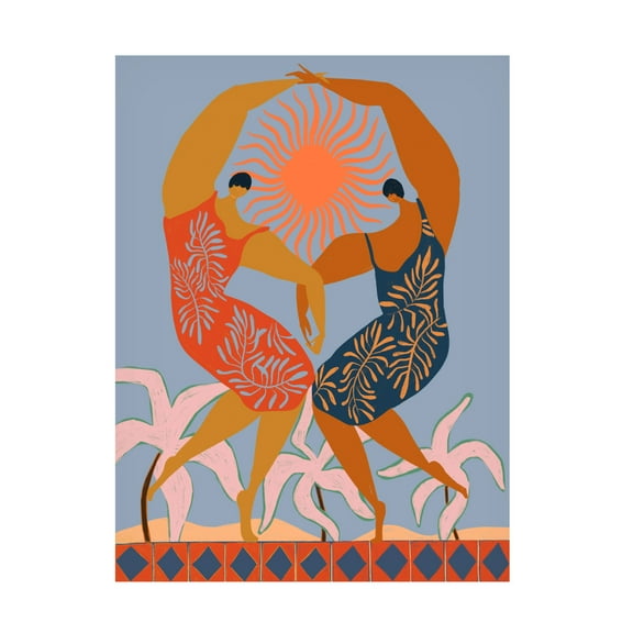 Trademark Fine Art Arty Guava Sisterhood Canvas Wall Art