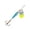 D, variant on Metal Spinnerbait Fishing Lures, 3 Weight Options (11g/15g/18g) Rotating Spinner Baits with Sharp Treble Hooks for Bass Trout Walleye, Freshwater Saltwater Fishing