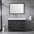 thumbnail image 2 of Lexora Home Marsyas 48" Quartz Top Single Vanity in Brown, 2 of 10
