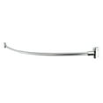 thumbnail image 2 of Wall-Mounted Adjustable Curved Shower Rod, Chrome Finish, 2 of 11