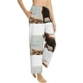 thumbnail image 3 of Kdxio Women's Comfy Stretch YakPrint Drawstring Pajama Pants-Large, 3 of 9