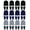 Black Navy Gray, variant on Winterlace Unisex Thick Knit Winter Gloves, Assorted, 24 Pack