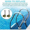 thumbnail image 3 of Pool Ladder Anchors, PW Perma-Socket Wedge Assy for Hanover Style Anchors-Bronze-with Bolt, Pool Ladder Parts Fits 3", 4" Sockets Bronze & Silver Bronze & Silver, 3 of 5