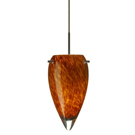 

Besa Lighting 1Jt-412518-Led Juli 1 Light Led Cord-Hung Pendant - Bronze