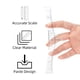 thumbnail image 4 of 100 Uds regla para cejas pegatina ceja desechable plantilla regla para Microblading Kit de forma de ceja para suministros de Microblading, 4 of 8